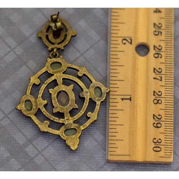 Boho Chic Vintage Dangle Earrings by Avon - G35 - Picture 2 of 2